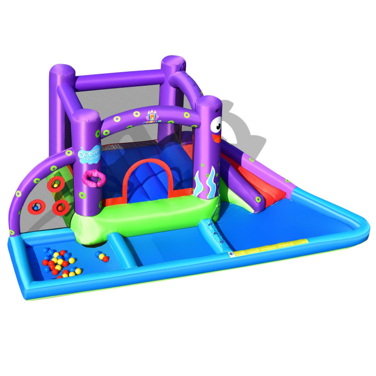 Inflatable Water Slide Castle without BlowerCostway Gallery View 1 of 10
