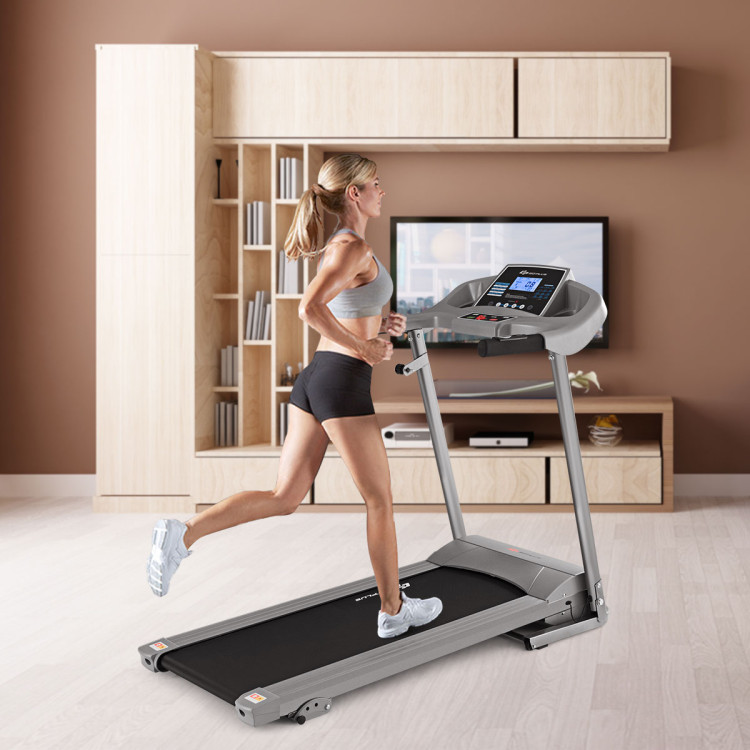 Electric Motorized Folding Treadmill Home Fitness Running MachineCostway Gallery View 2 of 11