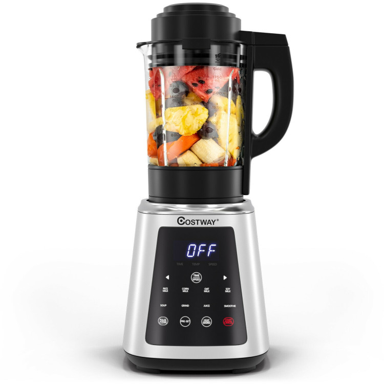 Professional Countertop Blender 8-in-1 Smoothie Soup Blender with TimerCostway Gallery View 9 of 12