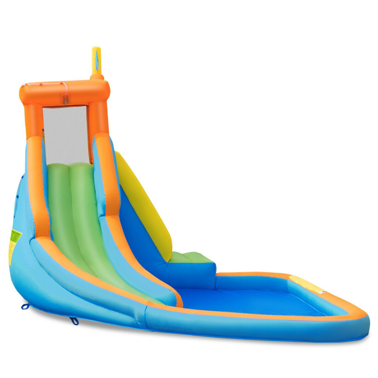 Inflatable Water Slide Bounce House Without BlowerCostway Gallery View 9 of 12