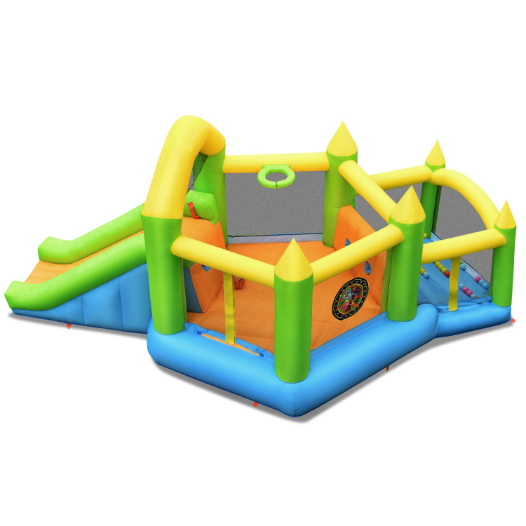 Inflatable Ball Game Bounce House Without BlowerCostway Gallery View 9 of 12