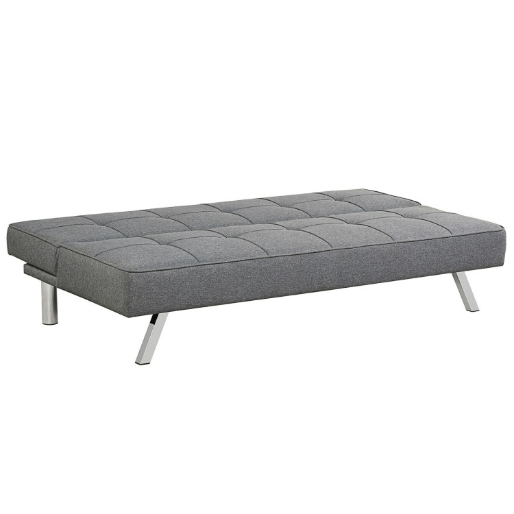 3-Seat Convertible Sofa Bed with High-Density Sponge for Living RoomCostway Gallery View 10 of 12