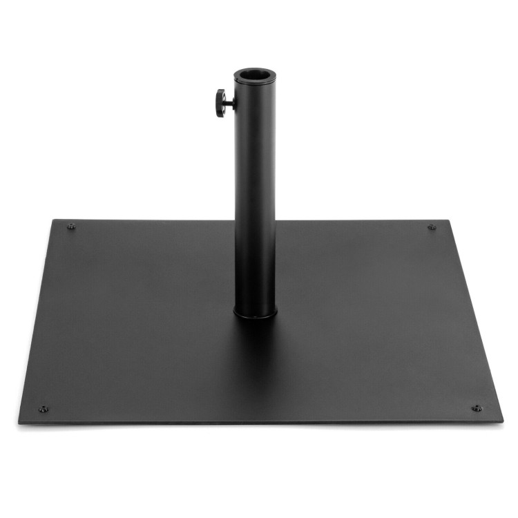 40 lbs Square Umbrella Base Stand with for Backyard PatioCostway Gallery View 1 of 12