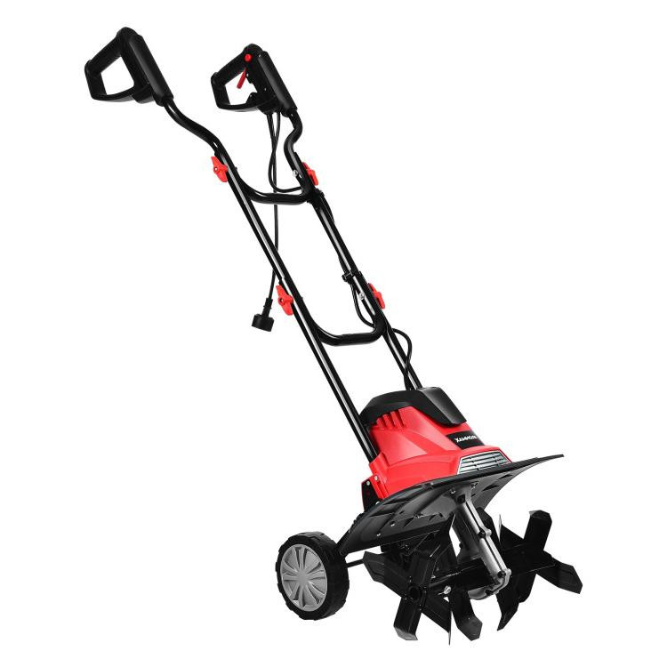 14-Inch 10 Amp Corded Electric Tiller and Cultivator 9-Inch Tilling DepthCostway Gallery View 1 of 14
