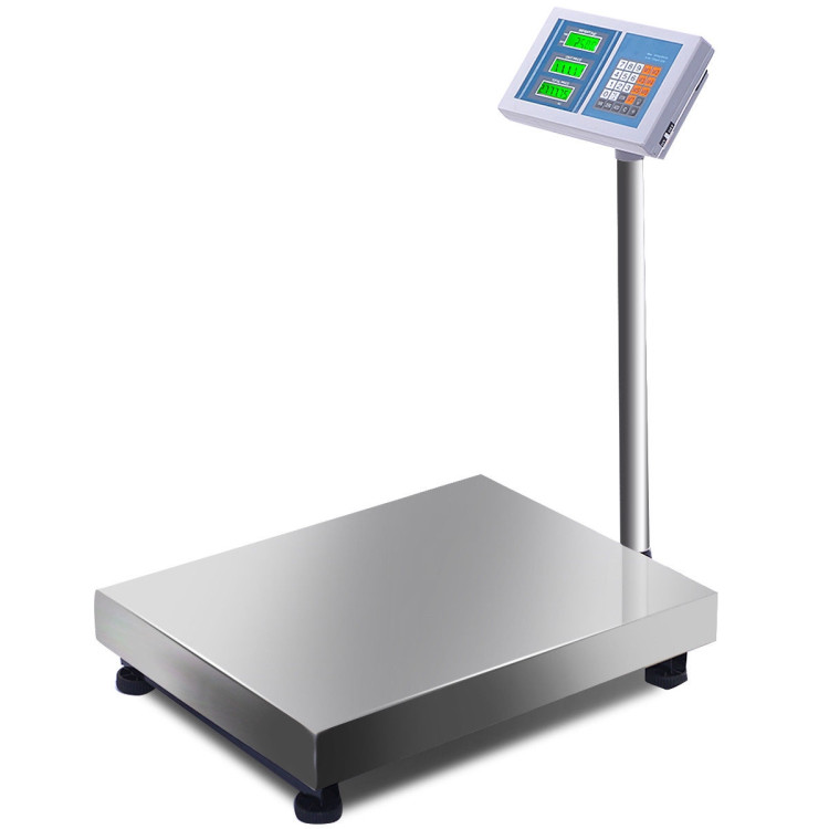 660 lbs Weight Computing Digital Floor Platform ScaleCostway Gallery View 1 of 10