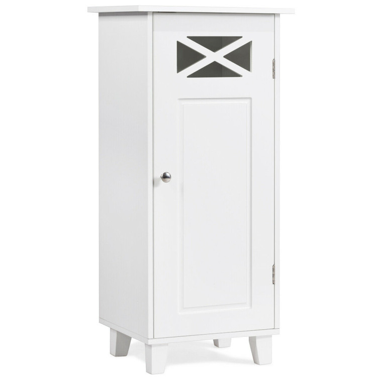 Bathroom Cabinet Free Standing Storage Side Table OrganizerCostway Gallery View 1 of 12