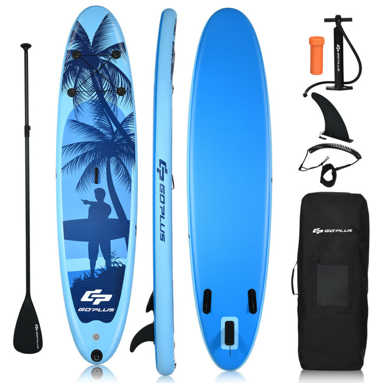 Adult Youth  Inflatable Stand Up Paddle Board-SCostway Gallery View 1 of 8