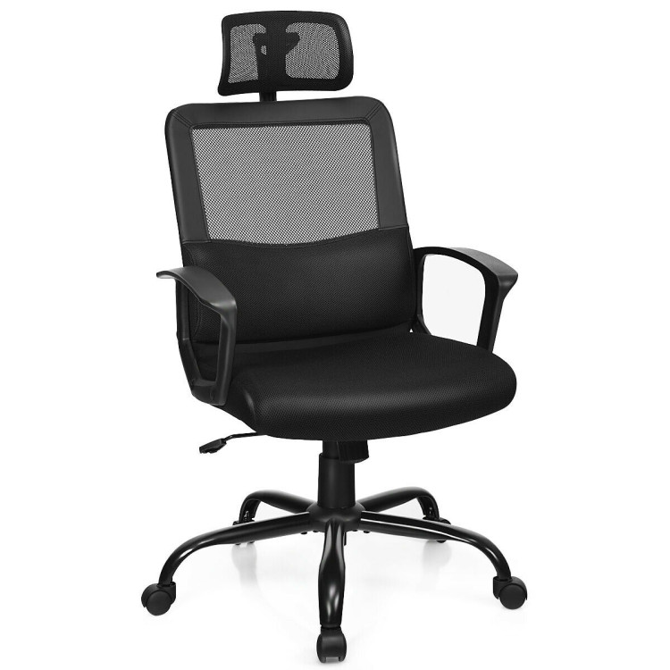 Mesh Office Chair High Back Ergonomic Swivel ChairCostway Gallery View 1 of 11