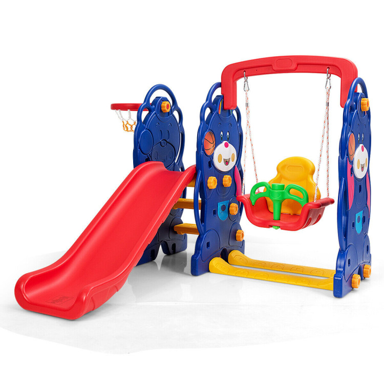 3-in-1 Toddler Climber and Swing PlaysetCostway Gallery View 1 of 1