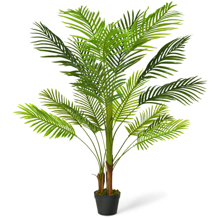 4.3 Ft Indoor Artificial Phoenix Palm Tree PlantCostway Gallery View 3 of 12