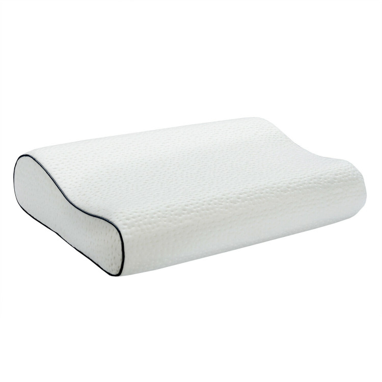Memory Foam Travel Pillow Orthopedic Contour Design with 360
