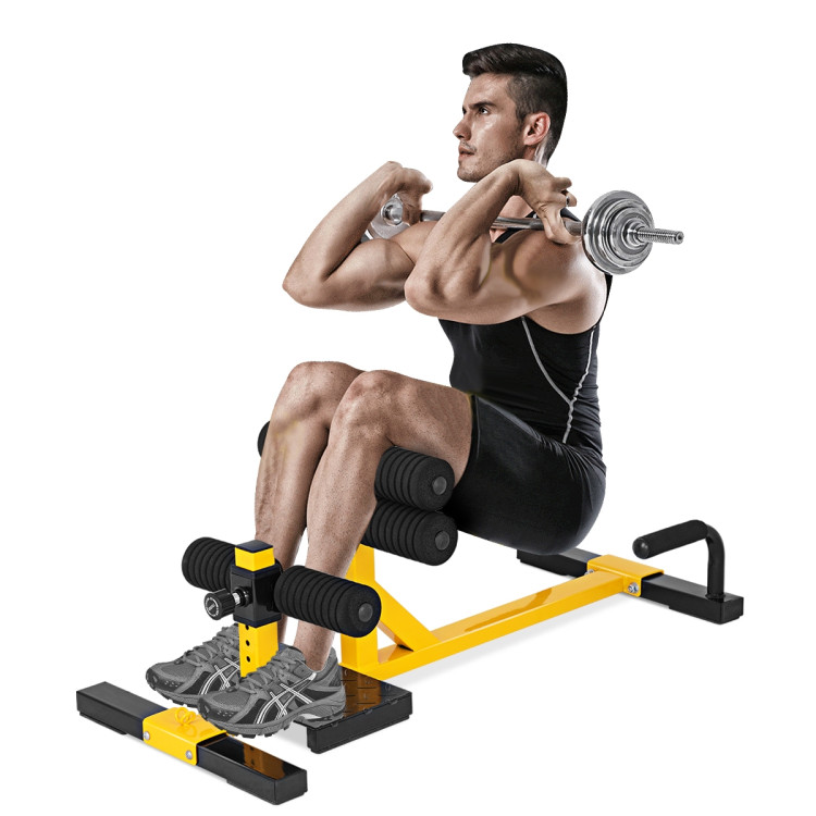 3-in-1 Sissy Squat Ab Workout Home Gym Sit-up MachineCostway Gallery View 9 of 12