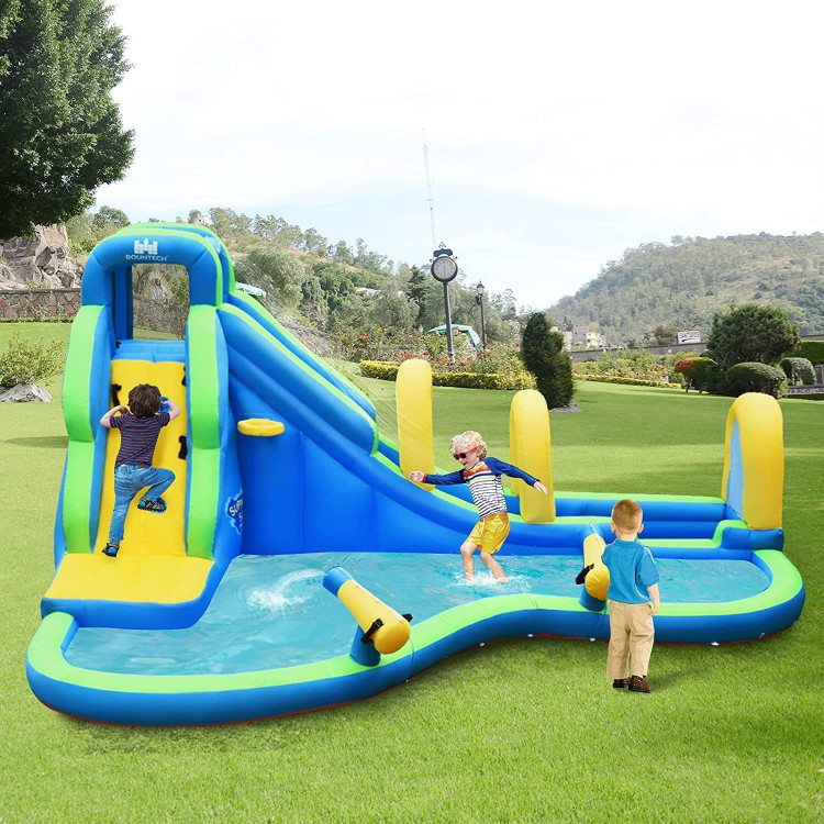 Multifunctional Inflatable Water Bounce with BlowerCostway Gallery View 2 of 9