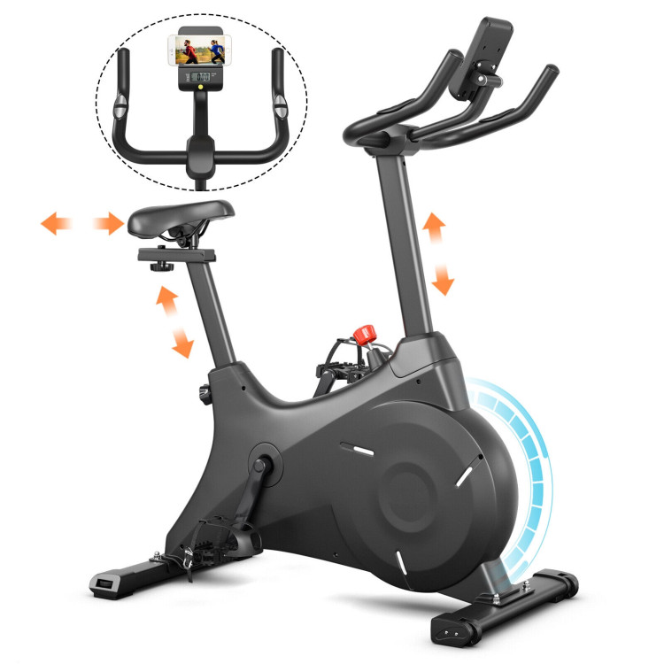 Magnetic Resistance Stationary Bike for Home GymCostway Gallery View 8 of 11