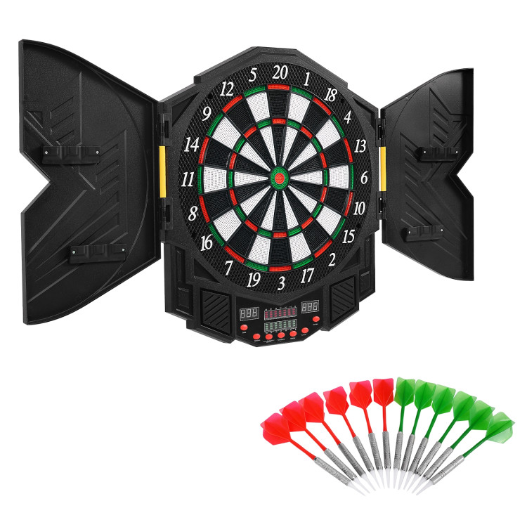 Professional Electronic Dartboard Set with LCD DisplayCostway Gallery View 7 of 11