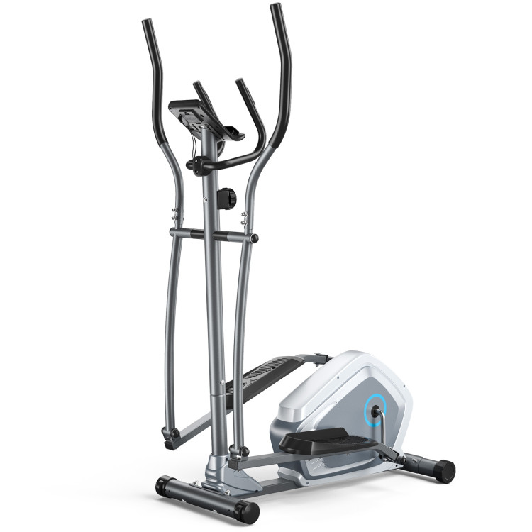 Elliptical Magnetic Cross Trainer with LCD Monitor and Pulse SensorCostway Gallery View 4 of 11