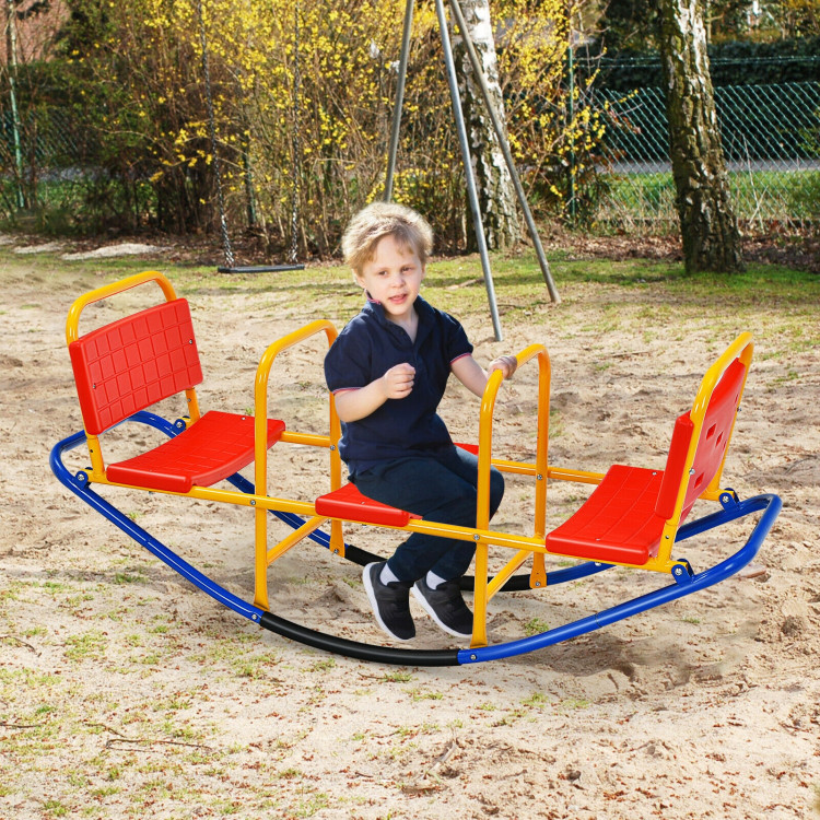 Outdoor Kids Toy Gift Teeter Totter for Children Boys GirlCostway Gallery View 1 of 12
