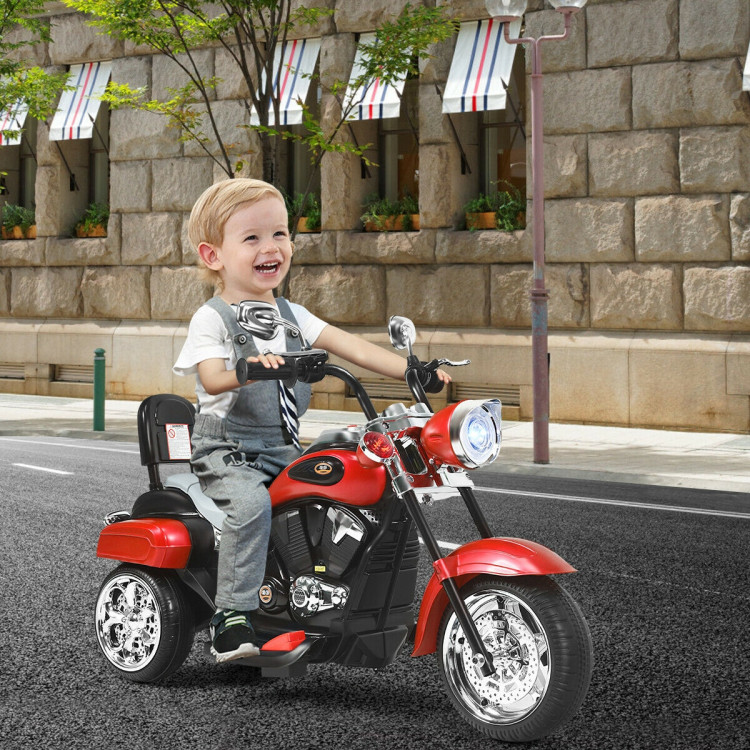 Kids Electric Pedal Motorcycle Ride-On Toy
