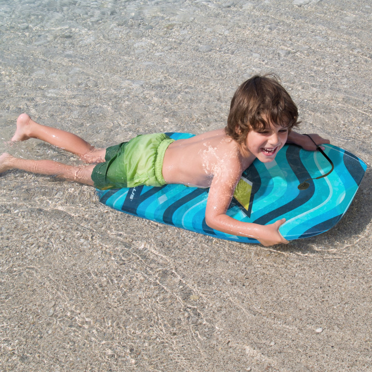 Lightweight Bodyboard with Wrist Leash for Kids and Adults-MCostway Gallery View 6 of 9