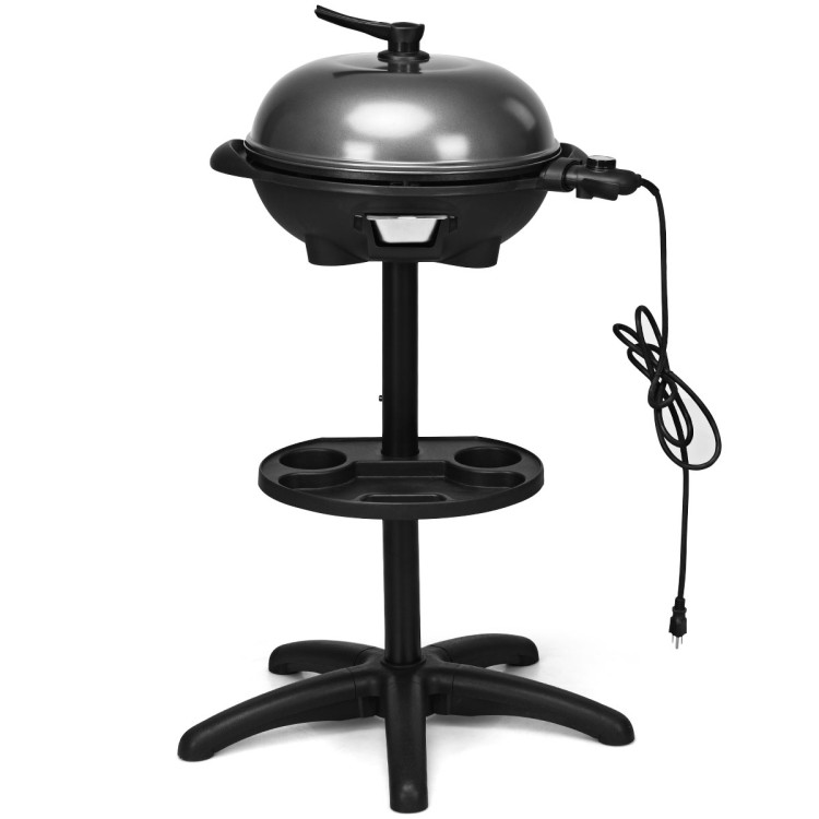 1350 W Outdoor Electric BBQ Grill with Removable StandCostway Gallery View 1 of 11