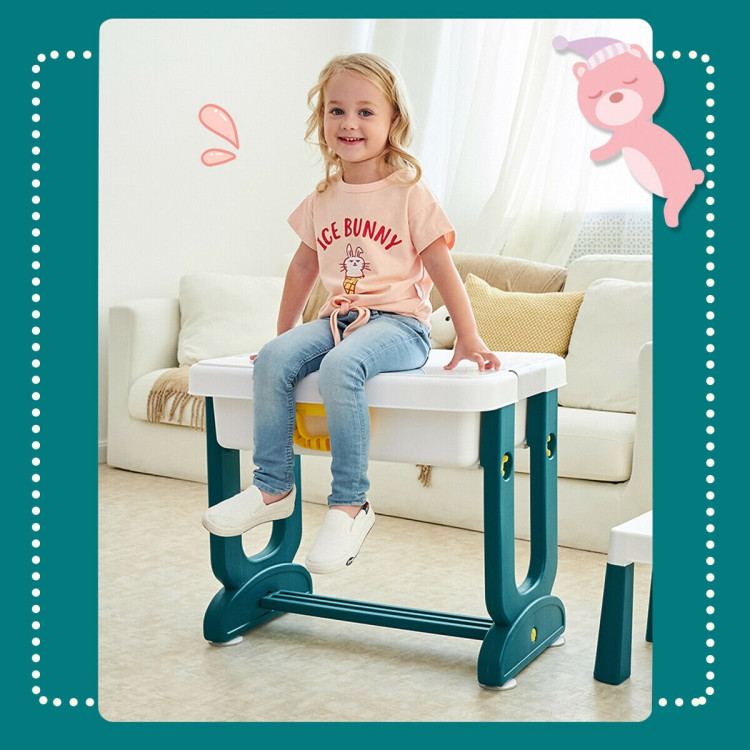 5-in-1 Kids Activity Table SetCostway Gallery View 2 of 11