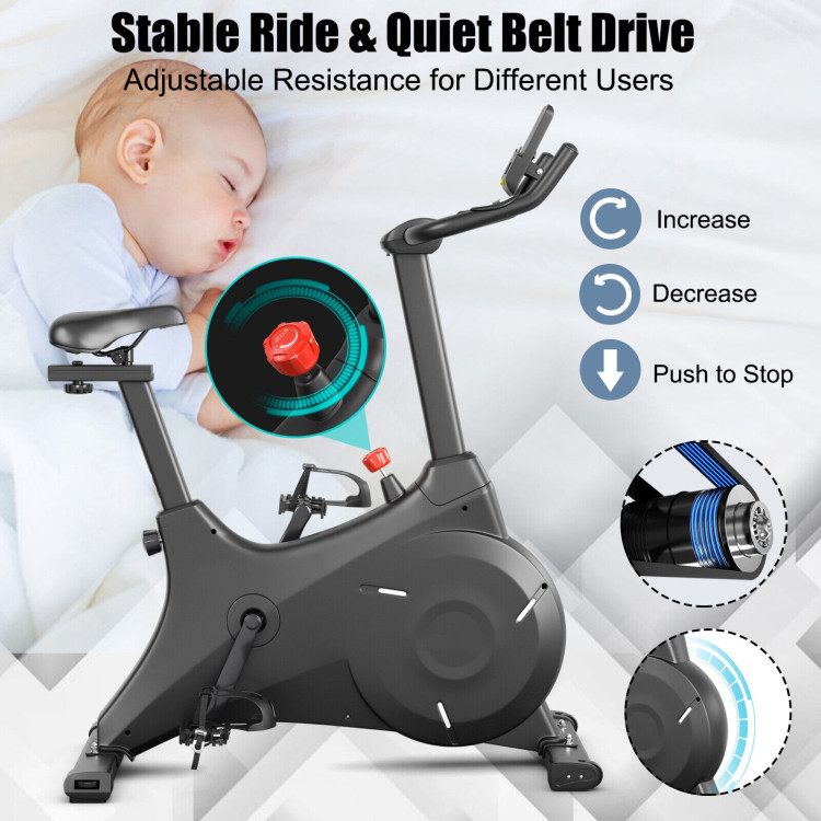 Magnetic Resistance Stationary Bike for Home GymCostway Gallery View 11 of 11
