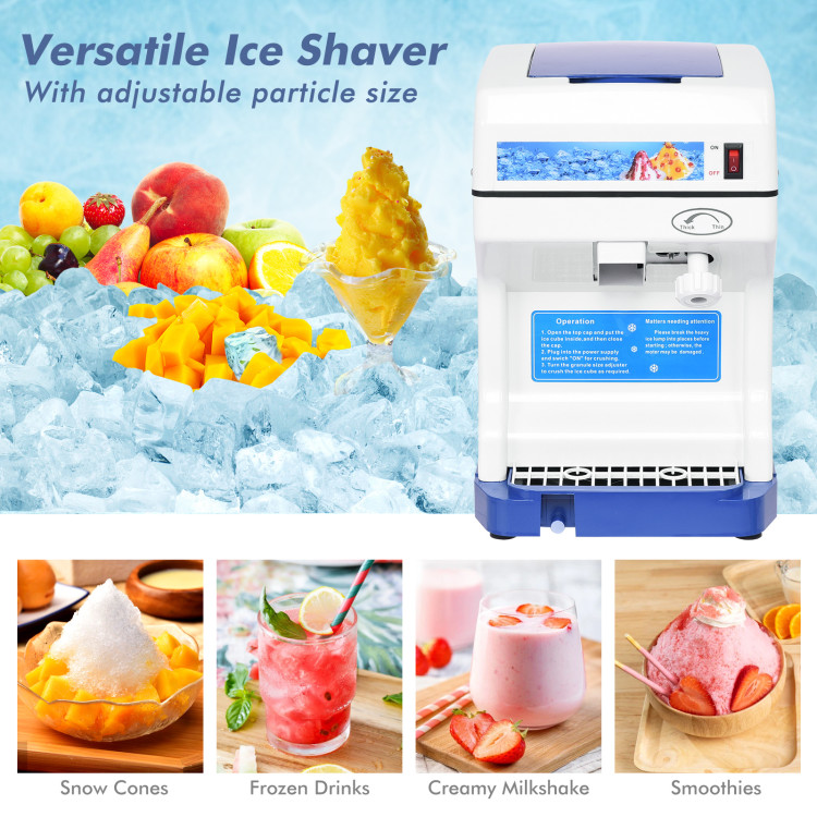 Efficient Electric Ice Shaver Machine with Low NoiseCostway Gallery View 8 of 11