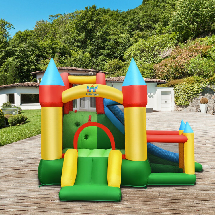 Kids Inflatable Dual Slide Jumping Castle with 780W BlowerCostway Gallery View 7 of 11