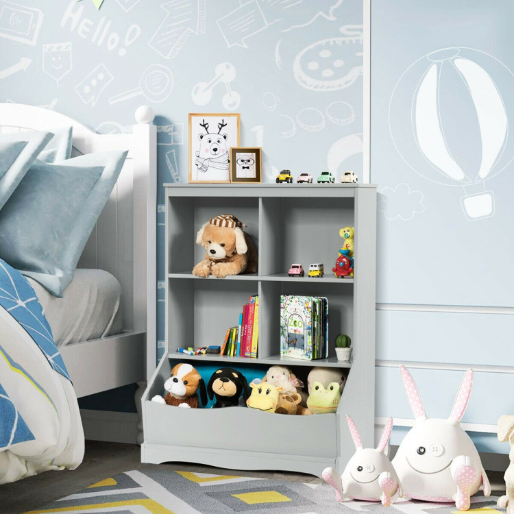 Multi Layers Rabbit Handle Storage Box, Cute Multifunctional