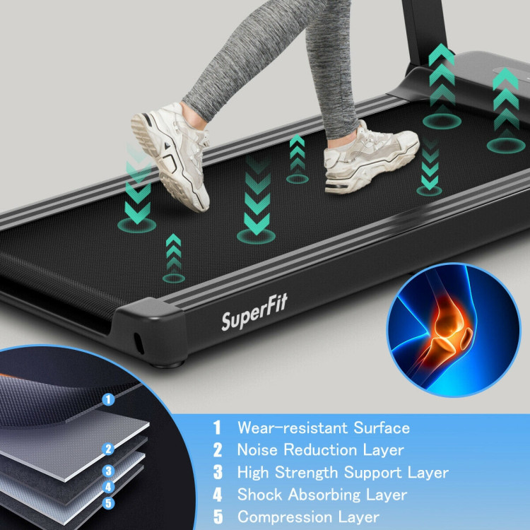 2.25 HP Electric Treadmill Running Machine with App ControlCostway Gallery View 9 of 10