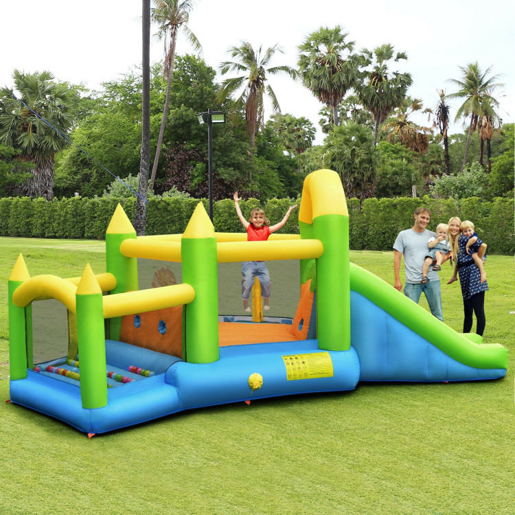 Inflatable Ball Game Bounce House Without BlowerCostway Gallery View 7 of 12