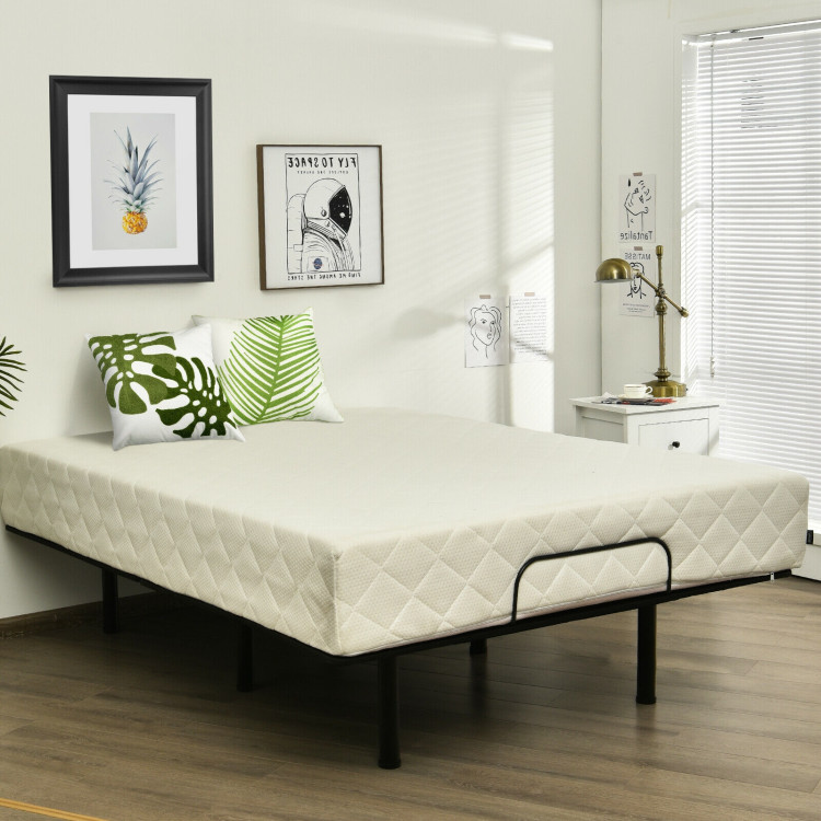 Queen Size Adjustable Bed Base Frame with Wireless Remote ControlCostway Gallery View 1 of 12