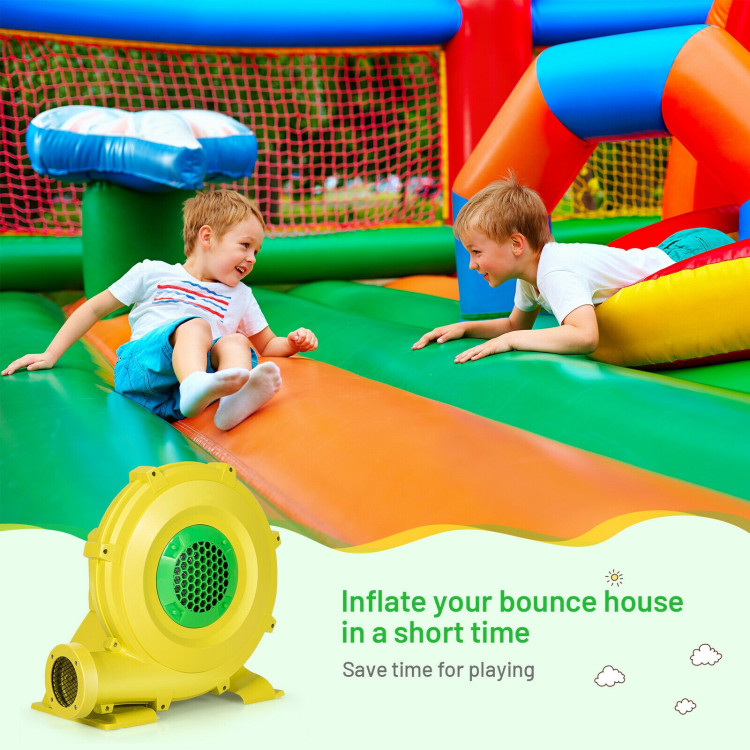 1100W Air Blower Inflatable Blower for Inflatable Bounce HouseCostway Gallery View 3 of 11