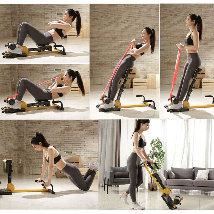 8-in-1 Multifunctional Home Gym Squat Fitness EquipmentCostway Gallery View 8 of 12