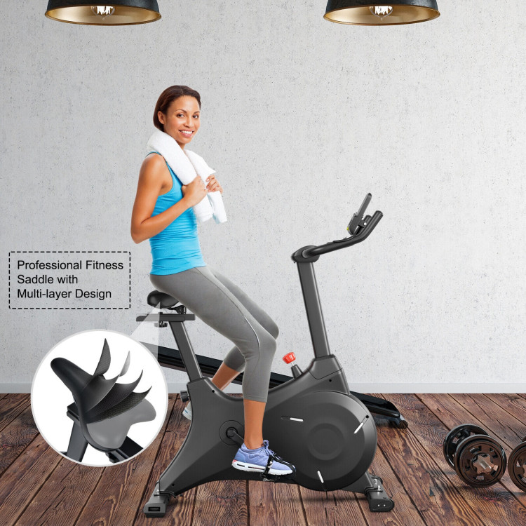 Magnetic Resistance Stationary Bike for Home GymCostway Gallery View 6 of 11