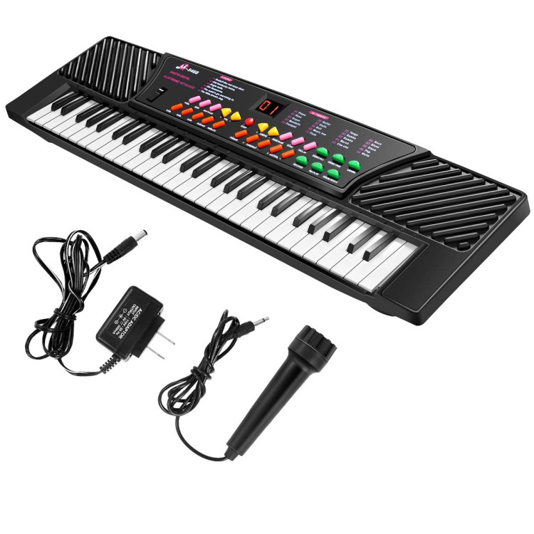 54 Keys Kids Electronic Music PianoCostway Gallery View 6 of 15