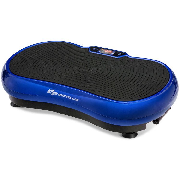 3D Vibration Plate Fitness Machine with Remote Control-BlueCostway Gallery View 4 of 11
