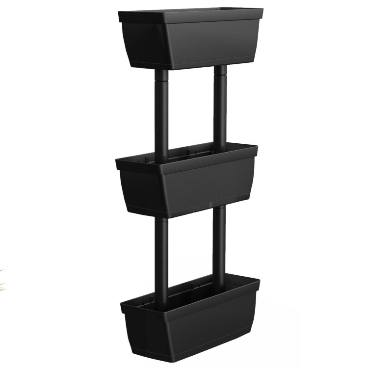 3-Tier Freestanding Vertical Plant Stand for Gardening and Planting UseCostway Gallery View 1 of 11