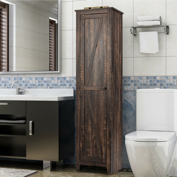 Thin Toilet Vanity Cabinet,Narrow Bath Sink Organizer Bathroom Storage  Corner