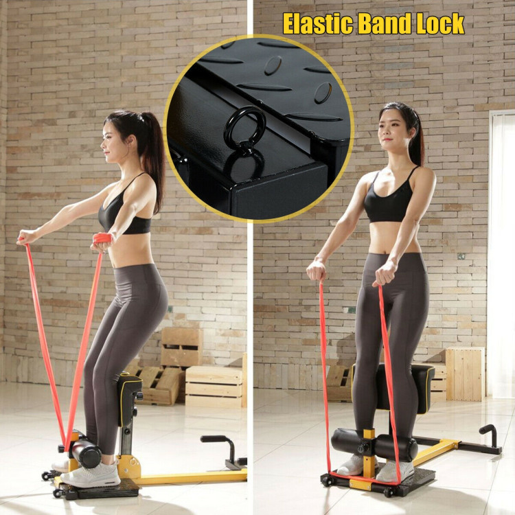 8-in-1 Multifunctional Home Gym Squat Fitness EquipmentCostway Gallery View 12 of 12