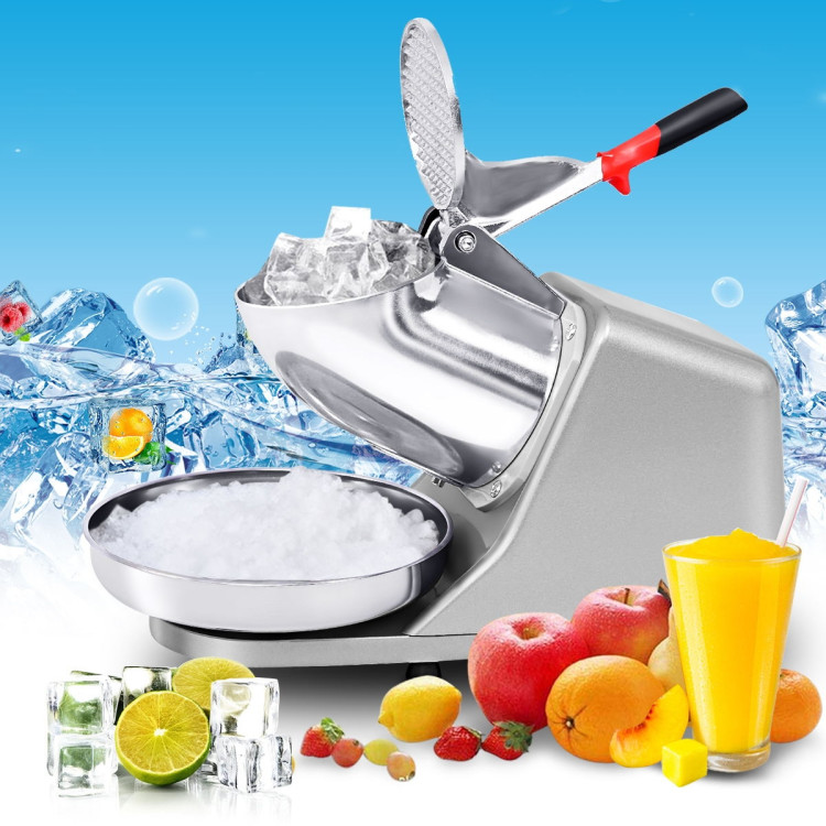 Costway Electric Stainless Steel Ice Crusher Machine Professional