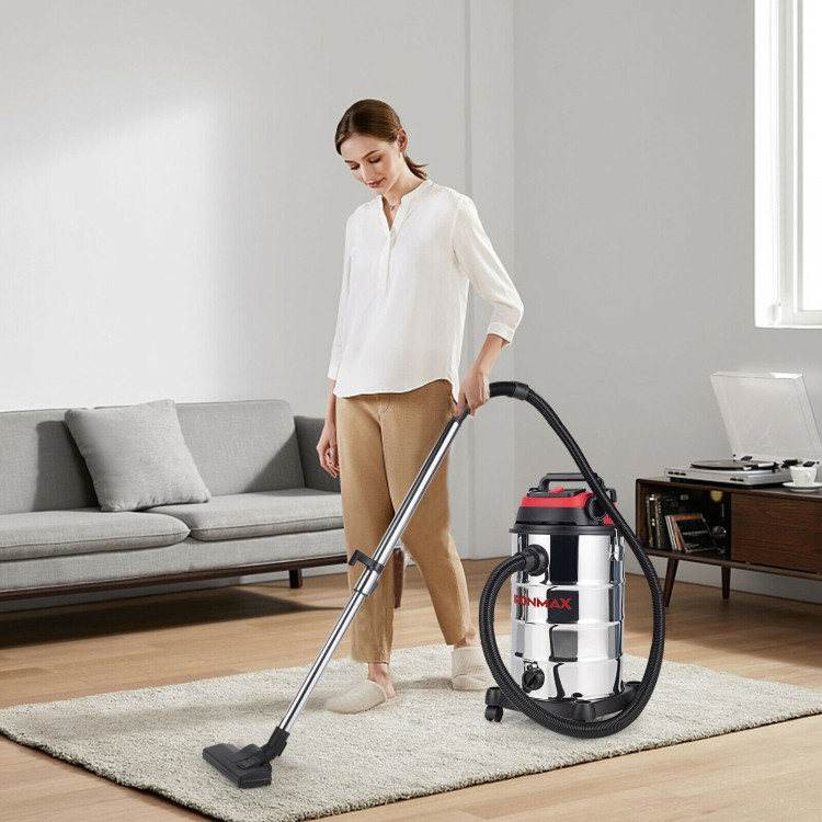 6 HP 9 Gallon Shop Vacuum Cleaner with Dry and Wet and Blowing FunctionsCostway Gallery View 1 of 11