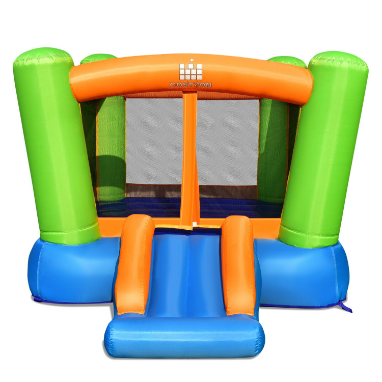 Kids Inflatable Bounce House without Blower for Indoor and OutdoorCostway Gallery View 8 of 10