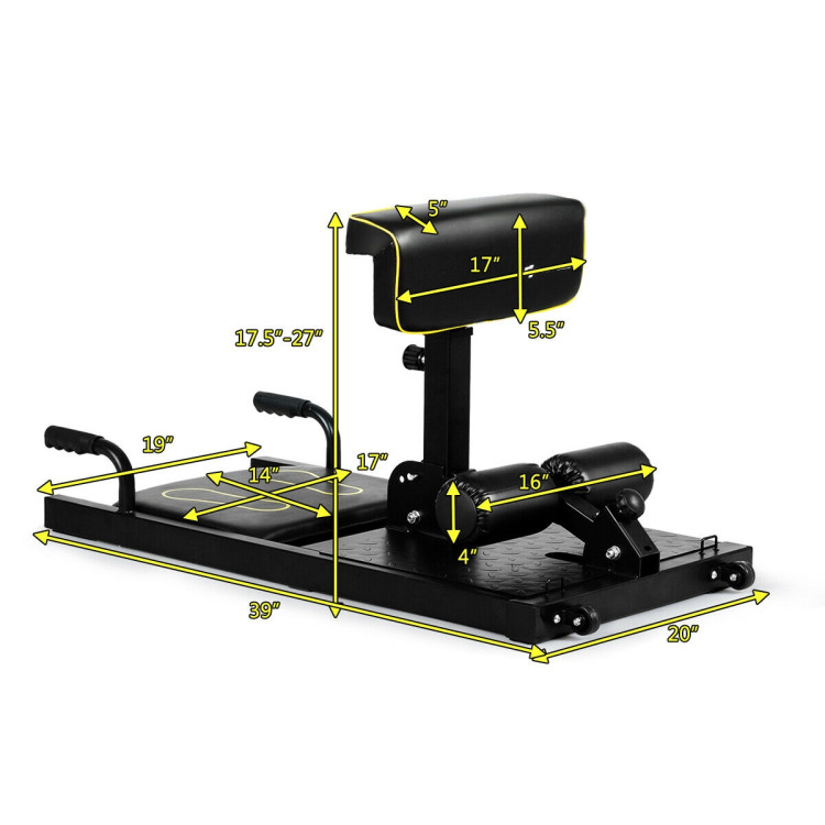8-in-1 Home Gym Multifunction Squat Fitness MachineCostway Gallery View 4 of 11