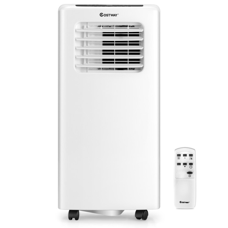 10000 BTU Portable Air Conditioner with Dehumidifier and Fan Modes-WhiteCostway Gallery View 19 of 20