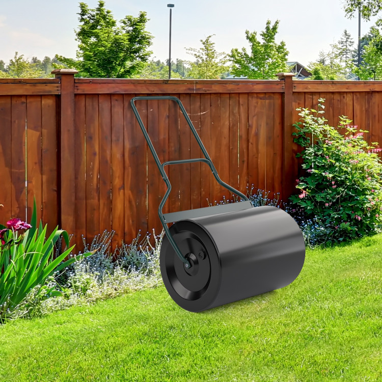 Lawn Roller with U-Shaped Handle for Garden BackyardCostway Gallery View 6 of 10