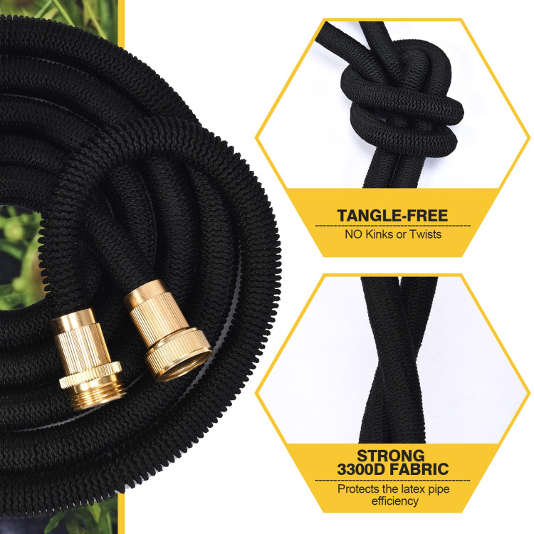 Expanding Garden Hose Flexible Water Hose-25 ftCostway Gallery View 6 of 8