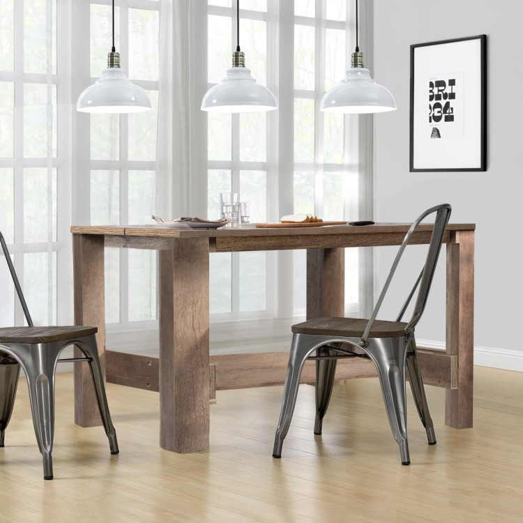 Multifunctional Counter Height Dining Table for Dining Room and KitchenCostway Gallery View 7 of 12
