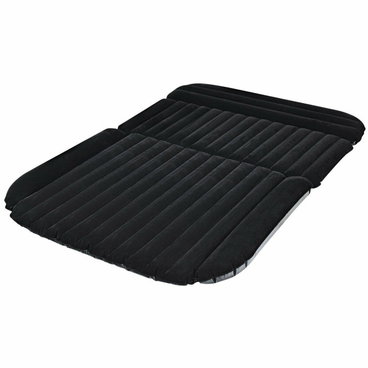 Inflatable SUV Air Backseat Mattress Travel Pad with Pump OutdoorCostway Gallery View 4 of 11