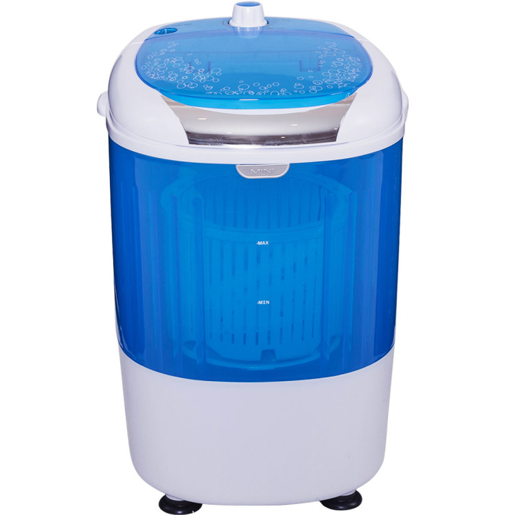 5.5 lbs Portable Semi Auto Washing Machine for Small SpaceCostway Gallery View 7 of 12